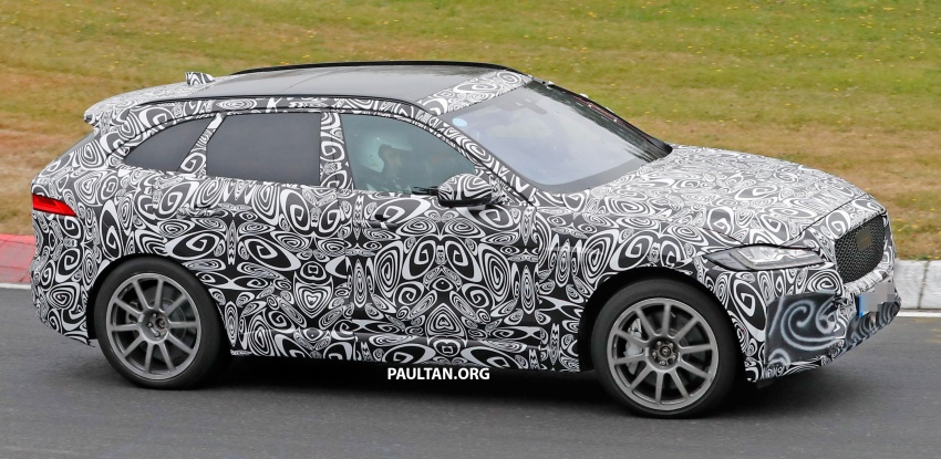 SPYSHOTS: Jaguar F-Pace SVR sighted on the Nürburgring – SUV to be powered by F-Type SVR V8 551854