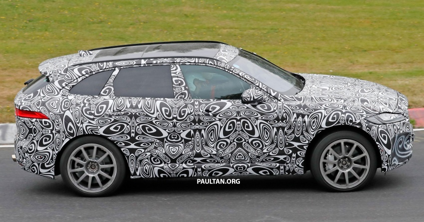 SPYSHOTS: Jaguar F-Pace SVR sighted on the Nürburgring – SUV to be powered by F-Type SVR V8 551855
