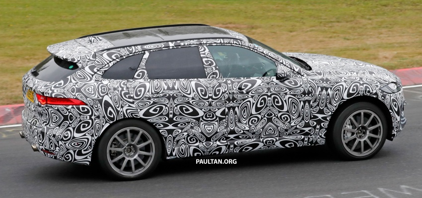 SPYSHOTS: Jaguar F-Pace SVR sighted on the Nürburgring – SUV to be powered by F-Type SVR V8 551856