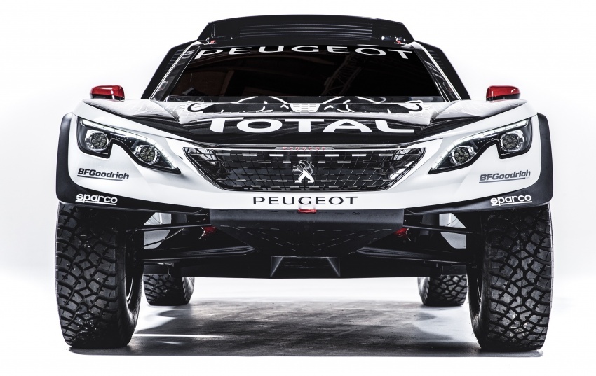 Peugeot perkenal 3008 DKR untuk sahut cabaran Rali Dakar 2017 – enjin 3.0 liter V6 Turbodiesel dikekalkan 548924