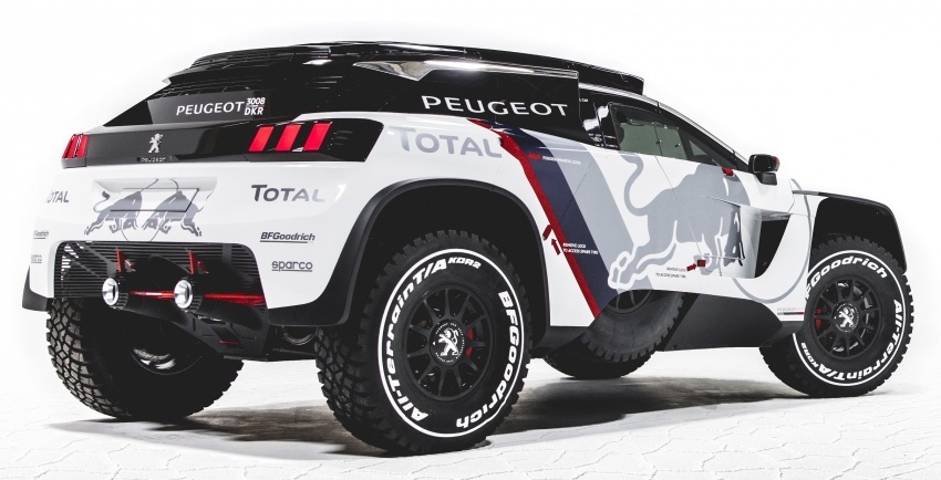 Peugeot perkenal 3008 DKR untuk sahut cabaran Rali Dakar 2017 – enjin 3.0 liter V6 Turbodiesel dikekalkan 548926