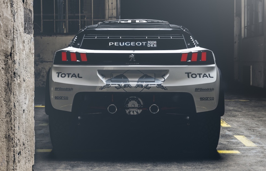 Peugeot perkenal 3008 DKR untuk sahut cabaran Rali Dakar 2017 – enjin 3.0 liter V6 Turbodiesel dikekalkan 548929