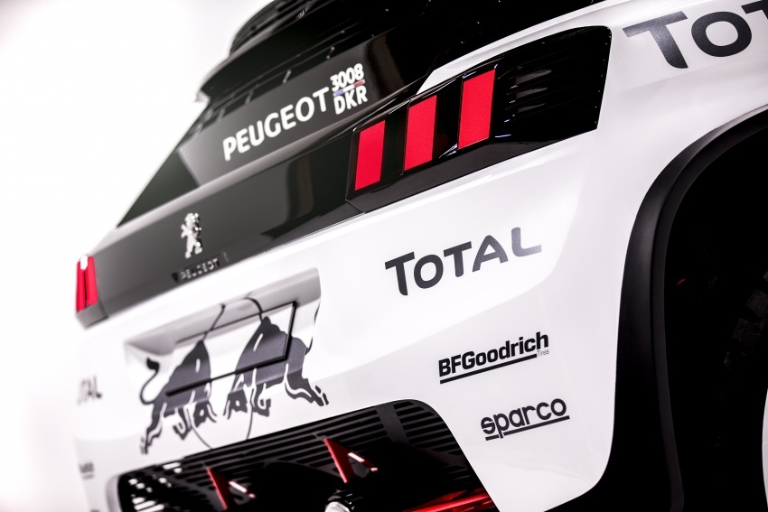 Peugeot perkenal 3008 DKR untuk sahut cabaran Rali Dakar 2017 – enjin 3.0 liter V6 Turbodiesel dikekalkan 548931