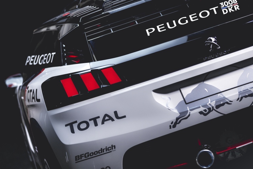 Peugeot perkenal 3008 DKR untuk sahut cabaran Rali Dakar 2017 – enjin 3.0 liter V6 Turbodiesel dikekalkan 548932