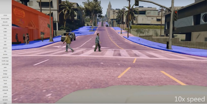 <em>Grand Theft Auto</em> used to improve autonomous driving 549339