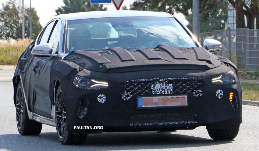SPYSHOTS: Genesis G70 spotted – new 3 Series rival? 544089