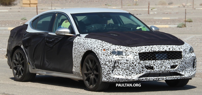 SPYSHOTS: Genesis G70 spotted – new 3 Series rival? 544116