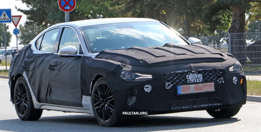 SPYSHOTS: Genesis G70 spotted – new 3 Series rival? 544091