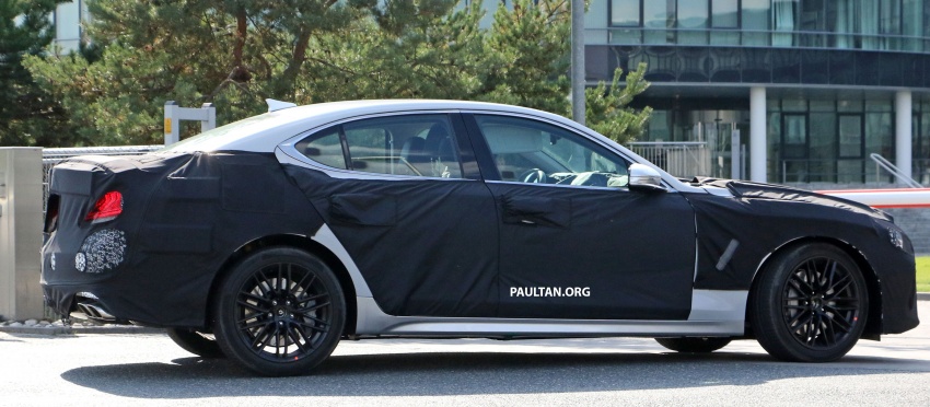 SPYSHOTS: Genesis G70 spotted – new 3 Series rival? 544095