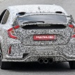 SPYSHOTS: Next-gen Honda Civic Type R Hatchback