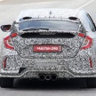 SPYSHOTS: Next-gen Honda Civic Type R Hatchback