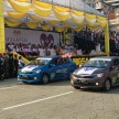 Perodua Bezza turut menyertai perarakan sempena meraikan Hari Kebangsaan ke-59 di Dataran Merdeka