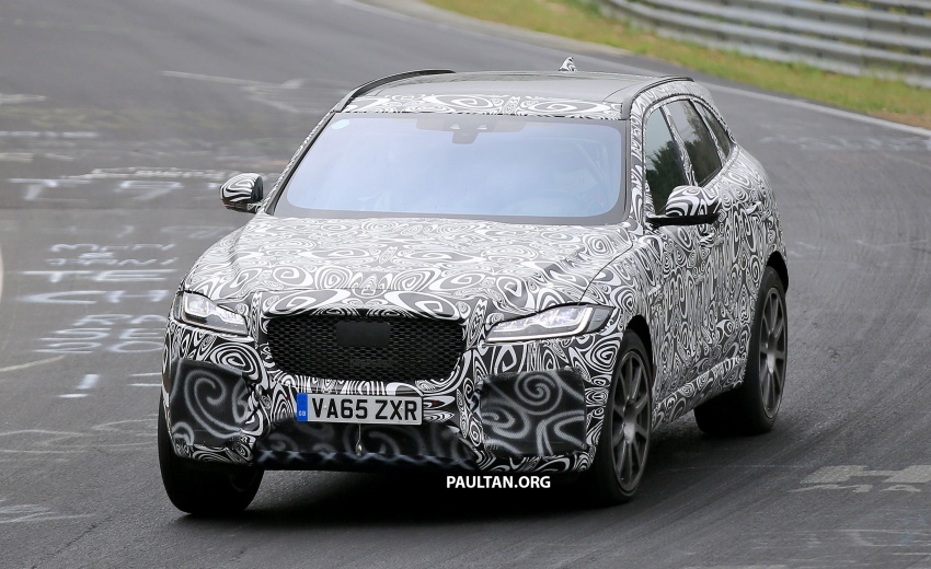 SPYSHOTS: Jaguar F-Pace SVR sighted on the Nürburgring – SUV to be powered by F-Type SVR V8 551871
