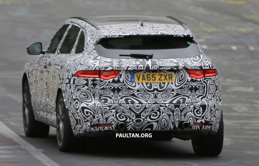 SPYSHOTS: Jaguar F-Pace SVR sighted on the Nürburgring – SUV to be powered by F-Type SVR V8 551877