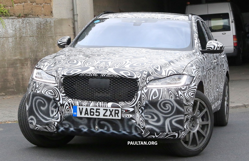 SPYSHOTS: Jaguar F-Pace SVR sighted on the Nürburgring – SUV to be powered by F-Type SVR V8 551863