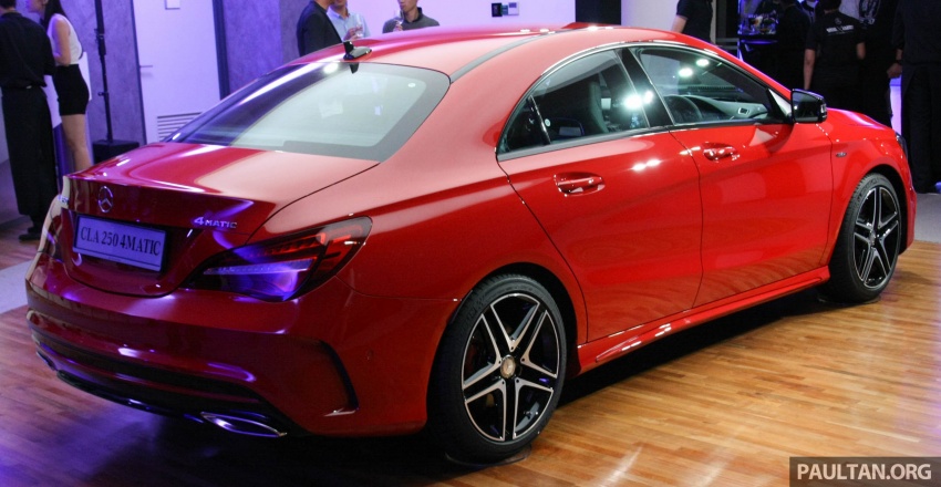 Mercedes-Benz CLA facelift launched in M’sia: CLA200 RM237k, CLA250 RM279k, AMG CLA45 at RM409k 547899