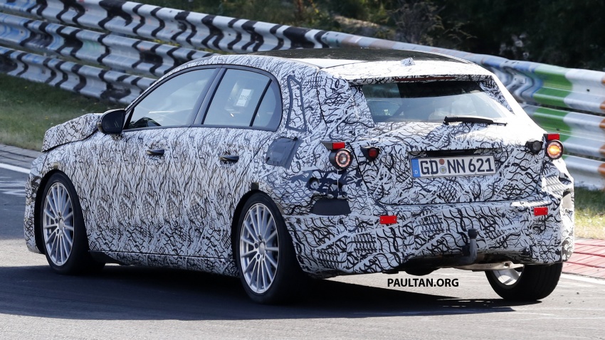 SPIED: W177 Mercedes-Benz A-Class tackles ‘Ring 552144