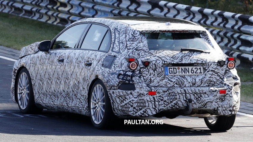 SPIED: W177 Mercedes-Benz A-Class tackles ‘Ring 552145