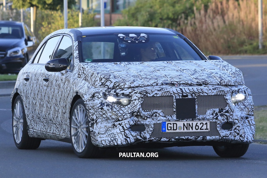 SPIED: W177 Mercedes-Benz A-Class tackles ‘Ring 552227