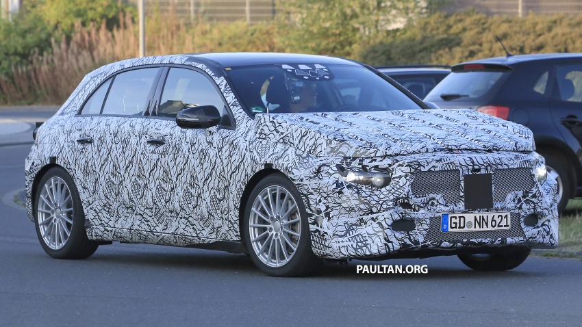SPIED: W177 Mercedes-Benz A-Class tackles ‘Ring 552228