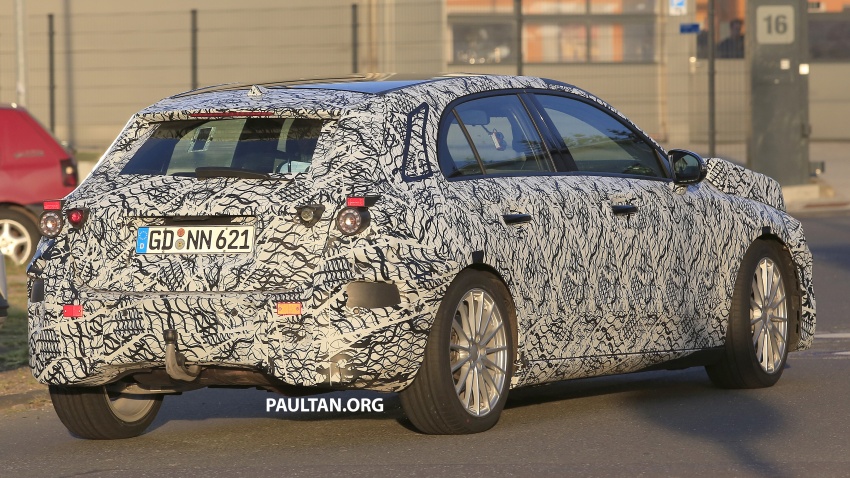 SPIED: W177 Mercedes-Benz A-Class tackles ‘Ring 552233