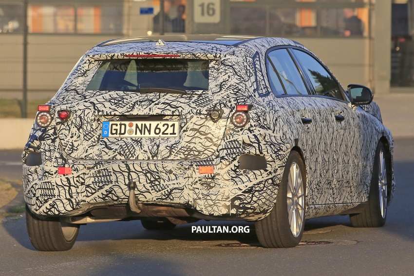 SPIED: W177 Mercedes-Benz A-Class tackles ‘Ring 552234