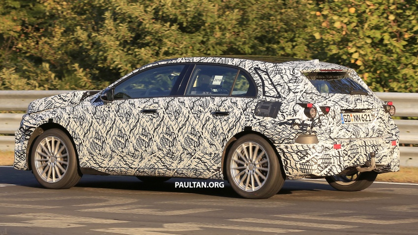 SPIED: W177 Mercedes-Benz A-Class tackles ‘Ring 552240