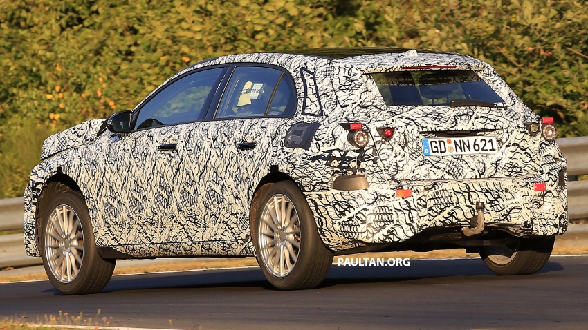 SPIED: W177 Mercedes-Benz A-Class tackles ‘Ring 552241