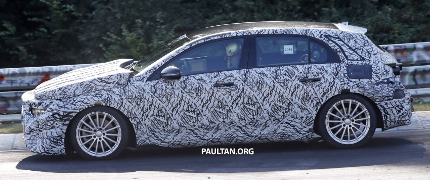 SPIED: W177 Mercedes-Benz A-Class tackles ‘Ring 552141