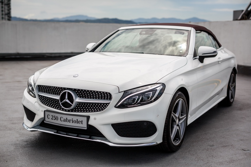 Mercedes-Benz C-Class Cabriolet launched in Malaysia – C200 RM359k, C250 RM389k, C300 RM444k 556417