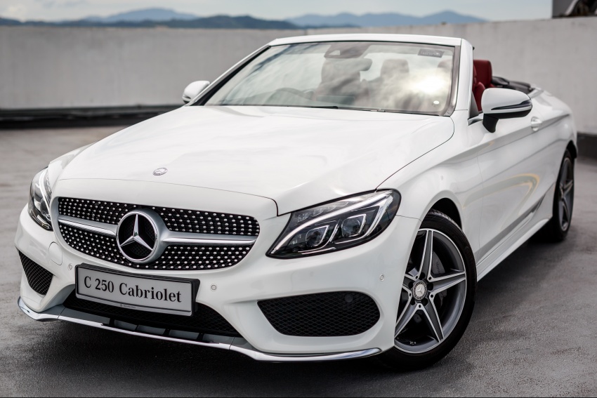 Mercedes-Benz C-Class Cabriolet launched in Malaysia – C200 RM359k, C250 RM389k, C300 RM444k 556419