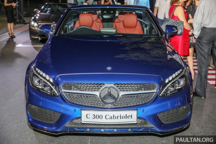 Mercedes-Benz C-Class Cabriolet dilancar di Malaysia dalam tiga varian, harga bermula daripada RM358,888 556914