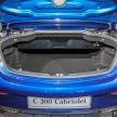 Mercedes-Benz C-Class Cabriolet dilancar di Malaysia dalam tiga varian, harga bermula daripada RM358,888