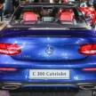 Mercedes-Benz C-Class Cabriolet dilancar di Malaysia dalam tiga varian, harga bermula daripada RM358,888