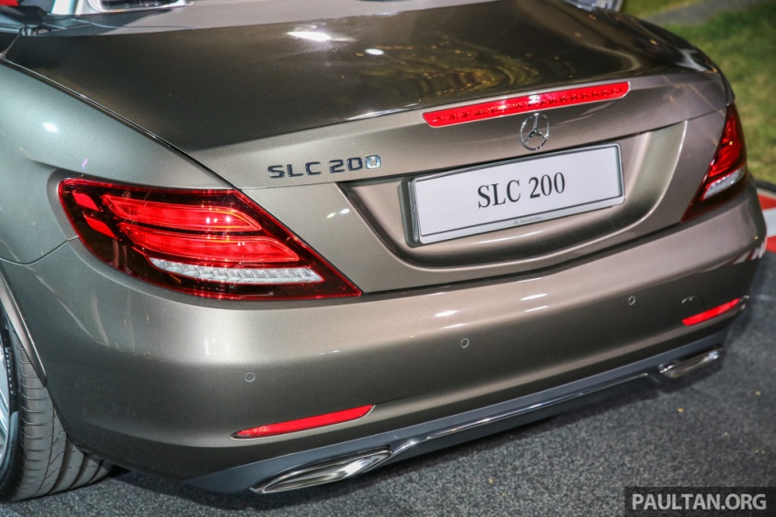 Mercedes-Benz SLC Roadster dilancar dalam dua varian – SLC 200 RM398,888 dan SLC 300 RM468,888 556897