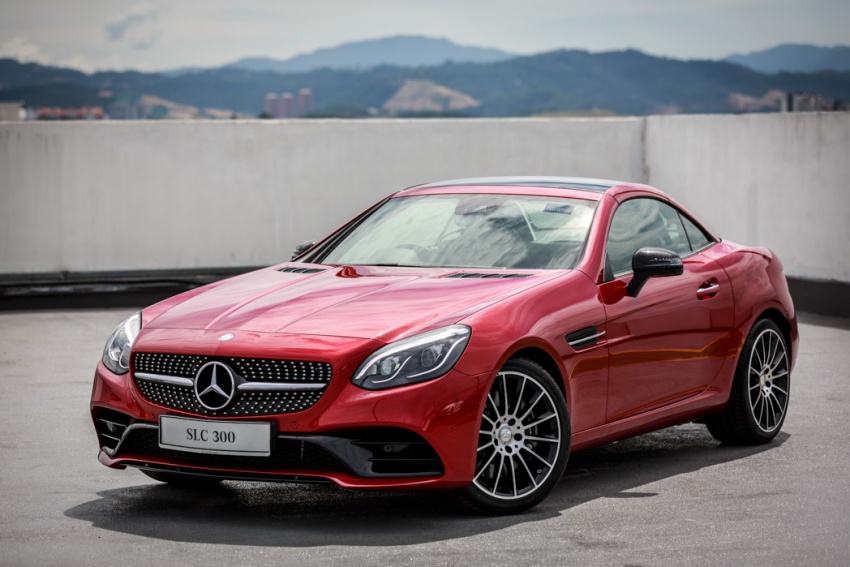 Mercedes-Benz SLC Roadster dilancar dalam dua varian – SLC 200 RM398,888 dan SLC 300 RM468,888 556381