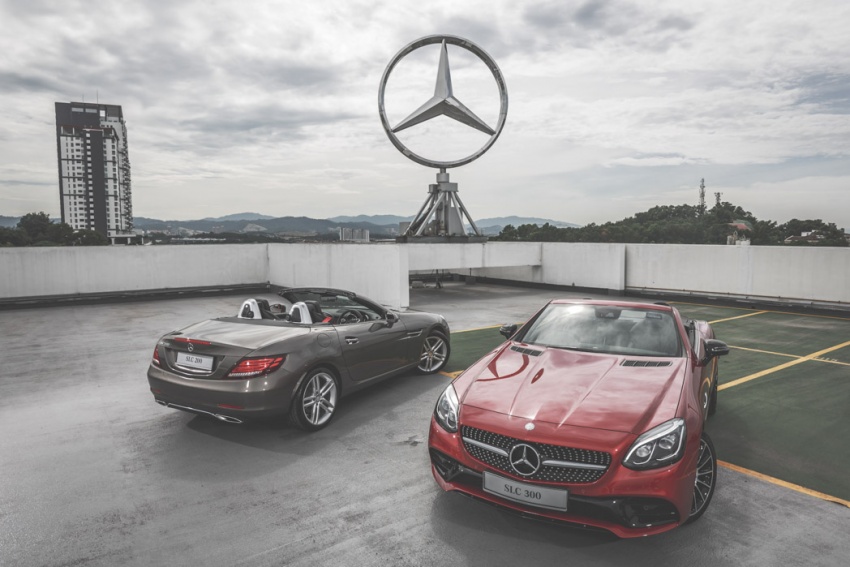 Mercedes-Benz SLC Roadster dilancar dalam dua varian – SLC 200 RM398,888 dan SLC 300 RM468,888 556705