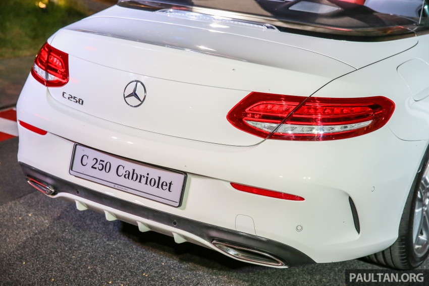Mercedes-Benz C-Class Cabriolet launched in Malaysia – C200 RM359k, C250 RM389k, C300 RM444k 556750
