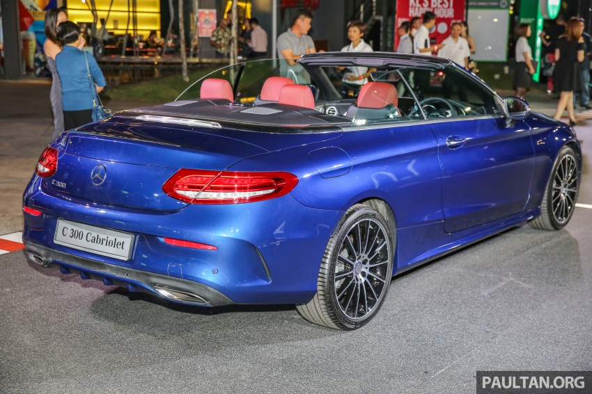 Mercedes-Benz C-Class Cabriolet launched in Malaysia – C200 RM359k, C250 RM389k, C300 RM444k 556769