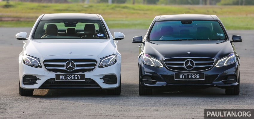 GALLERY: Mercedes-Benz E-Class – W213 vs W212 543818