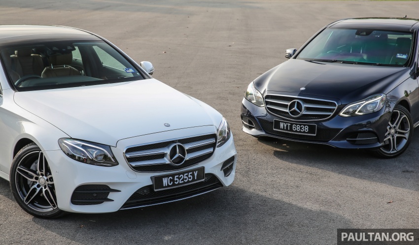 GALLERY: Mercedes-Benz E-Class – W213 vs W212 543827