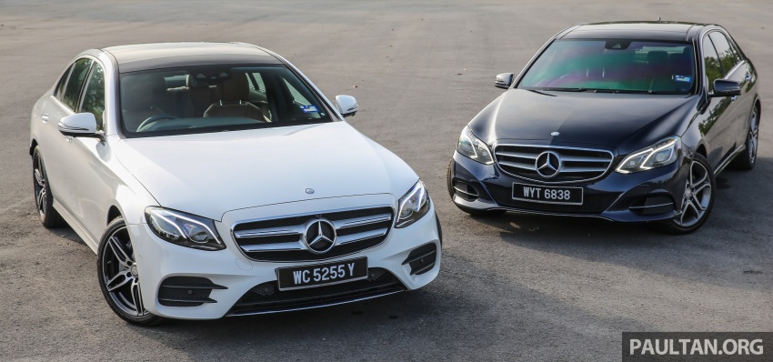 GALLERY: Mercedes-Benz E-Class – W213 vs W212 543828