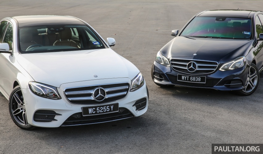 GALLERY: Mercedes-Benz E-Class – W213 vs W212 543829
