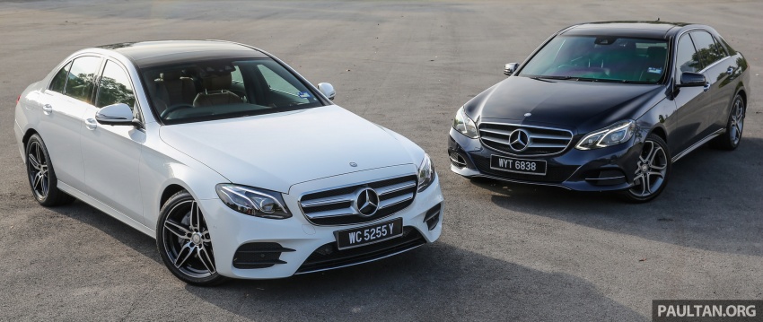 GALLERY: Mercedes-Benz E-Class – W213 vs W212 544194