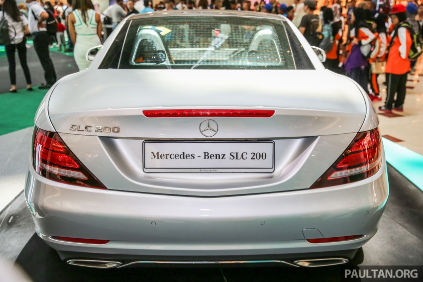 Mercedes-Benz SLC 200 previewed in Malaysia 553550