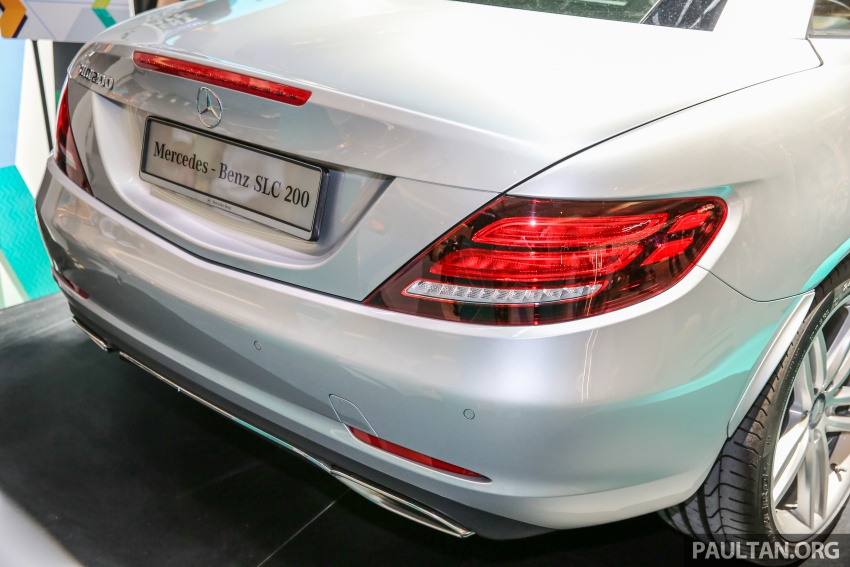 Mercedes-Benz SLC 200 previewed in Malaysia 553552