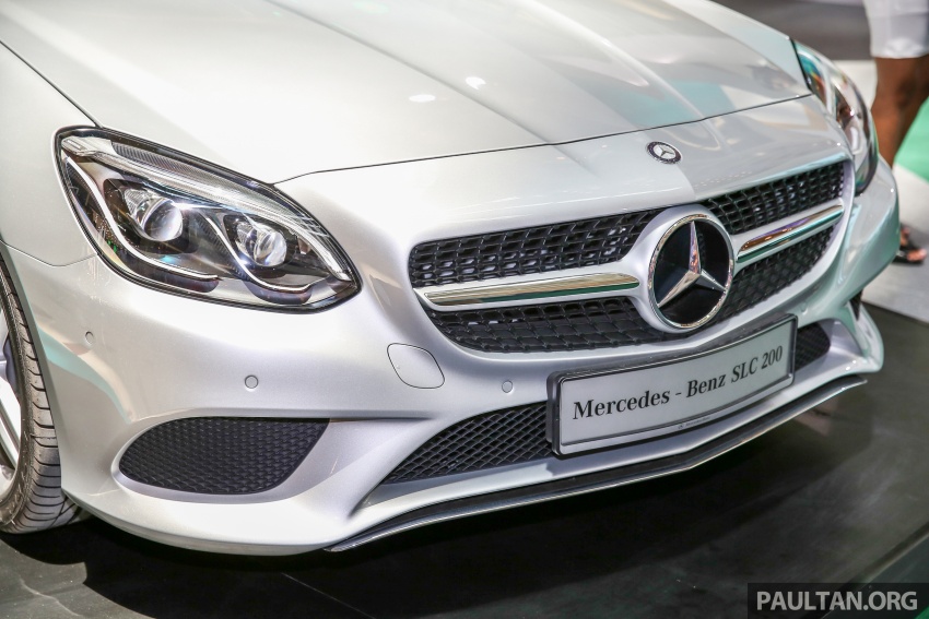 Mercedes-Benz SLC 200 previewed in Malaysia 553537