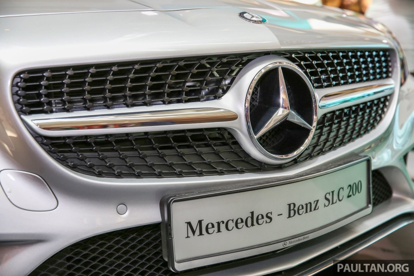 Mercedes-Benz SLC 200 diprebiu di Malaysia 553871