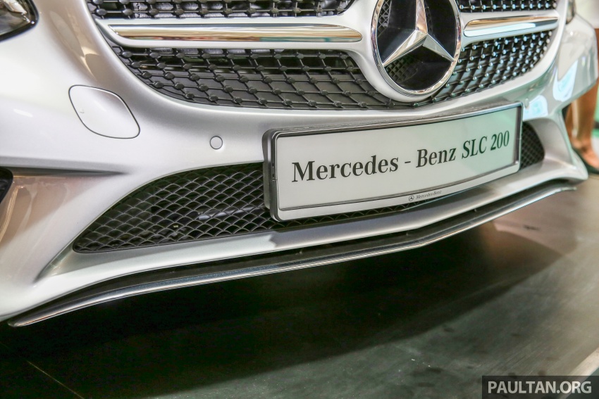 Mercedes-Benz SLC 200 diprebiu di Malaysia 553870
