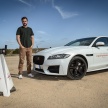 VIDEO: X-Men’s Nicholas Hoult battles the Jaguar XF AWD in the ‘Smart Cone’ driving challenge
